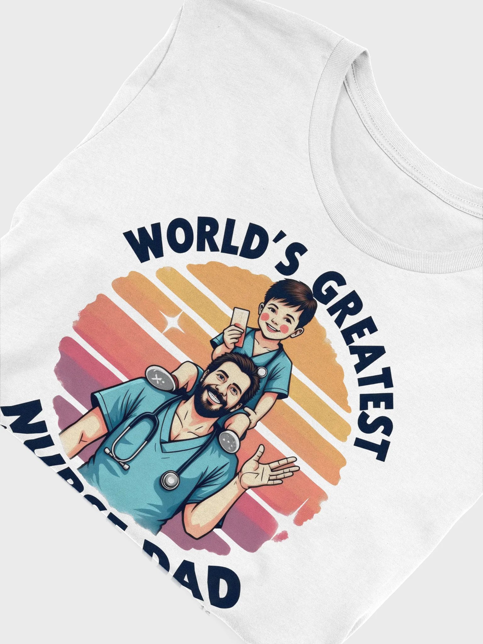 World's Greatest Nurse Dad T-Shirt product image (10)