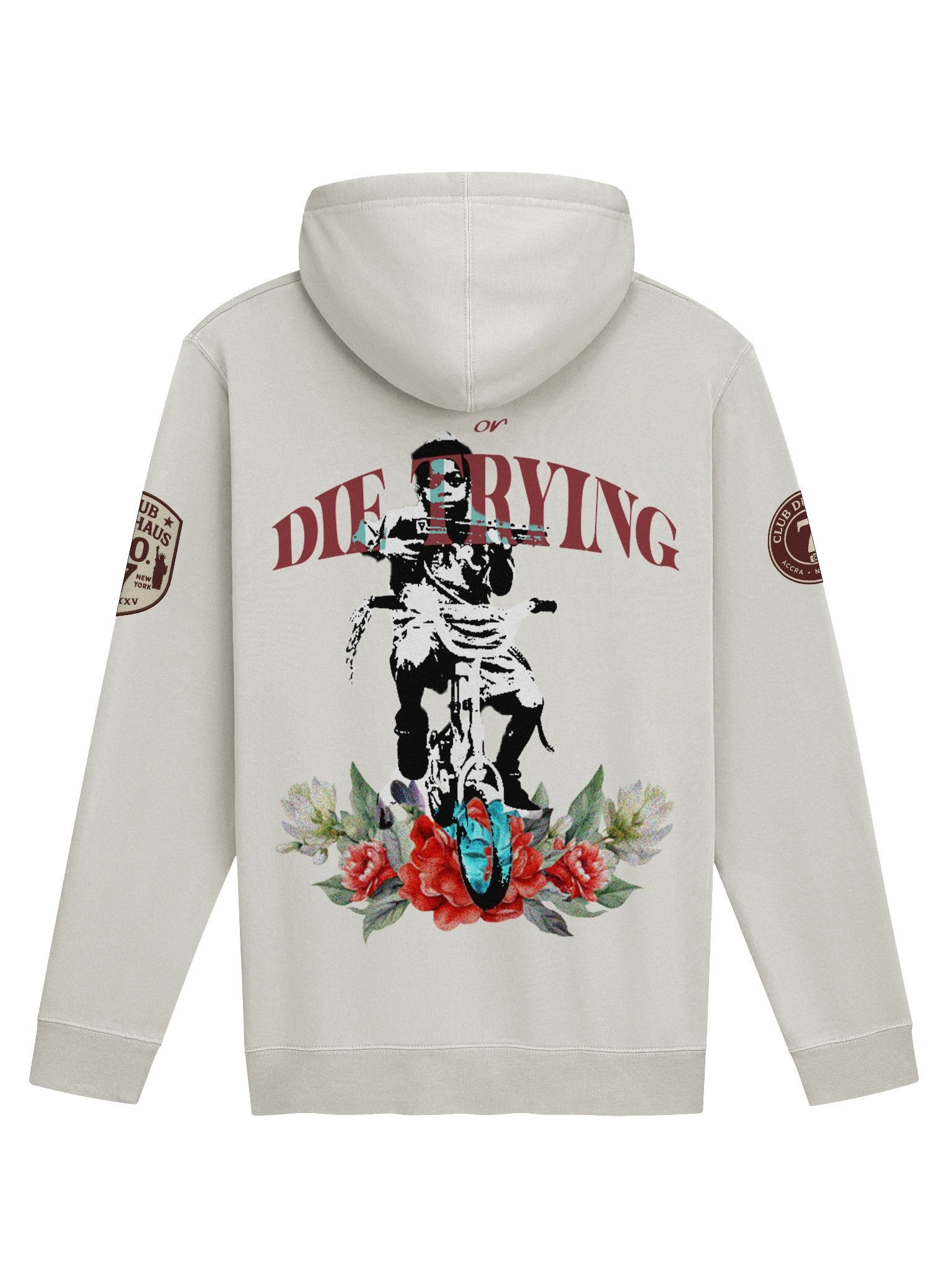 MakeArt//DieTrying//LastH3RO Hoodie product image (2)