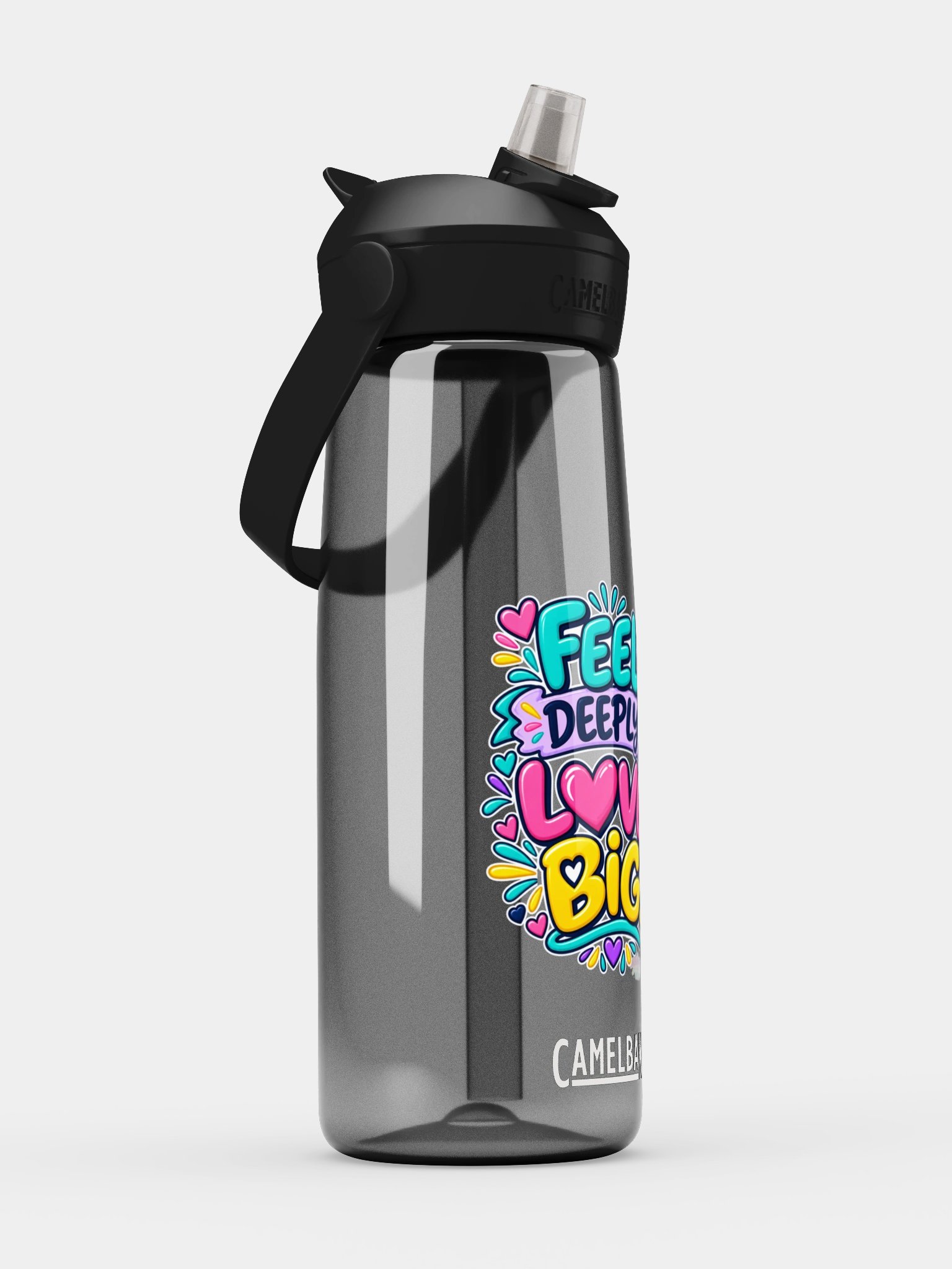 CamelBak Thrive® Flip Straw Inspirational Water Bottle - Feel Deeply. Love Big. product image (3)