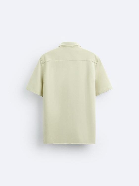 TEXTURED VISCOSE BLEND SHIRT product image (2)