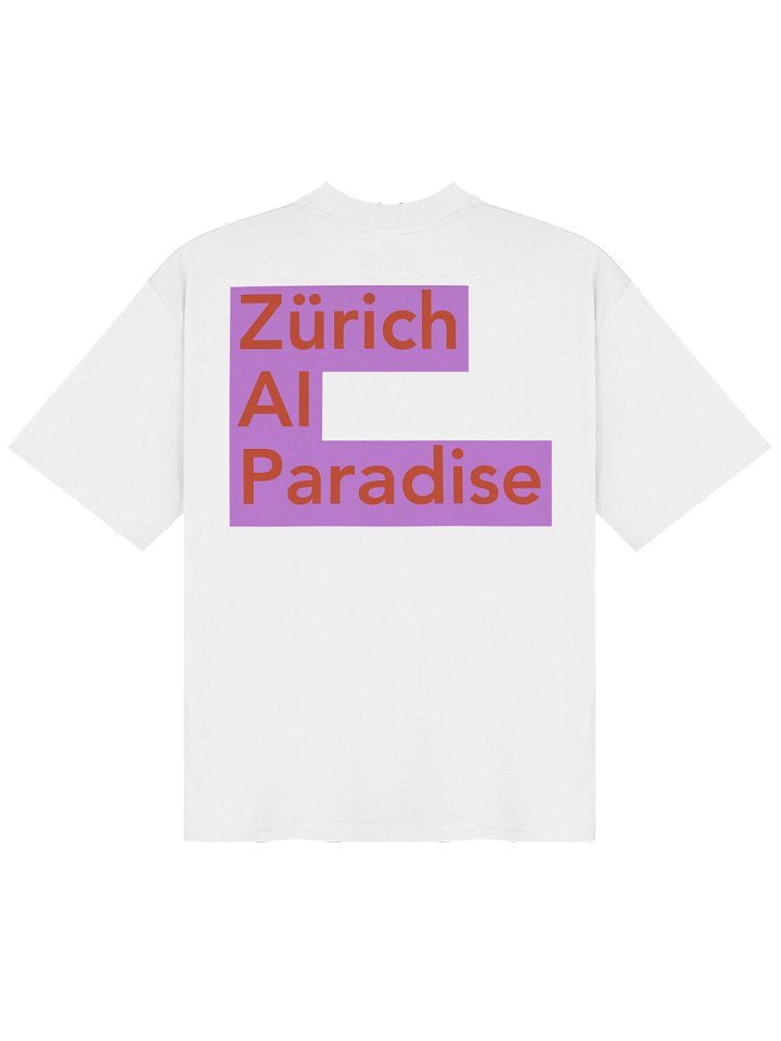 T-shirt Oversized Zurich AI Paradise Red/Pink product image (1)