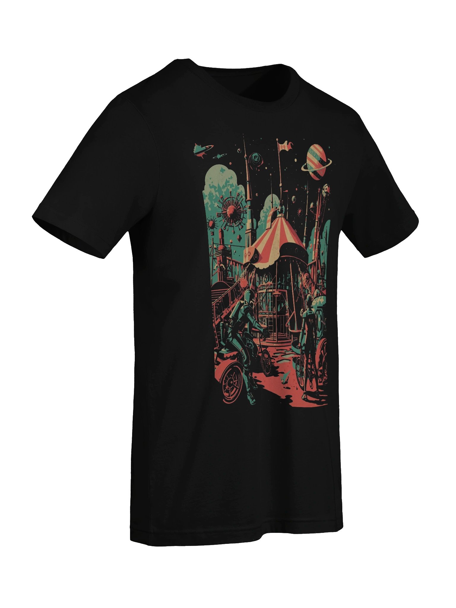 Circus of Satellites Lightweight T-Shirt product image (2)