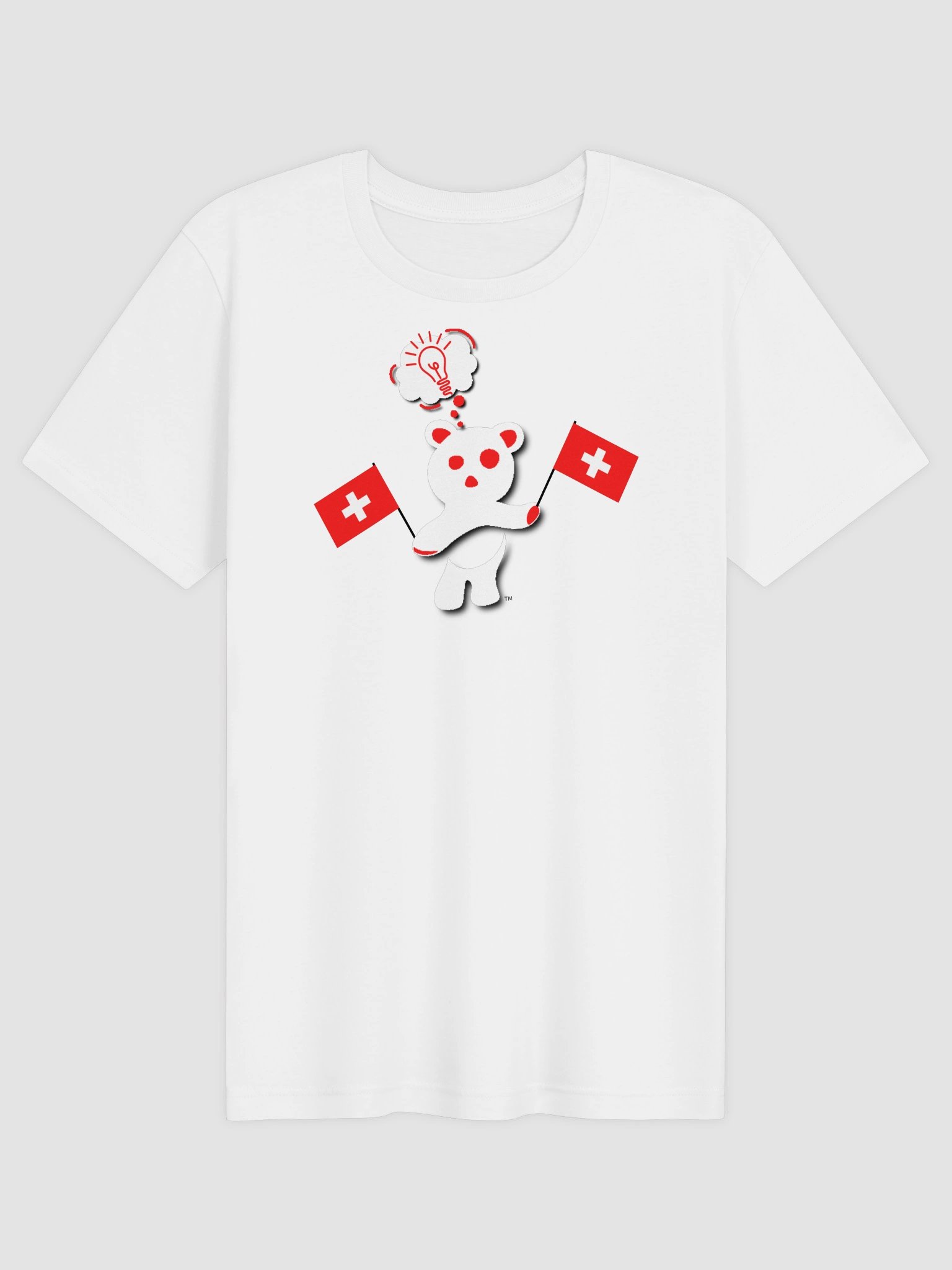 Switzerland — Country Bear T-Shirt | BehrBrained Media product image (17)
