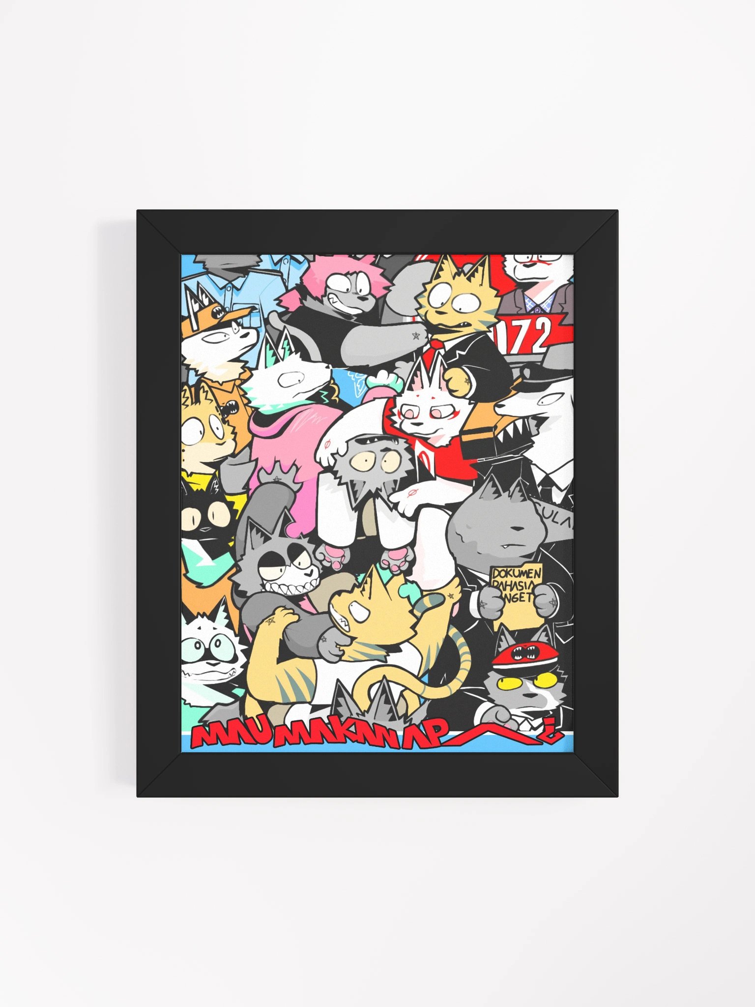 MMA | CHARACTERS Poster (Framed) product image (4)