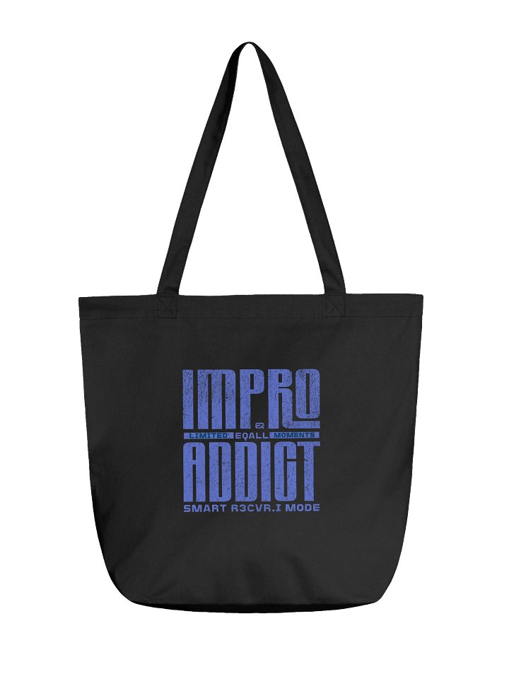 Limited IMPRO Addict Moments ECO Tote-bag_ R3CVR.i mode by EQALL® Essentials_Blue product image (1)