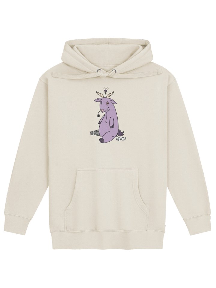 Robotgoat Cy Purple Goat Hoodie product image (1)