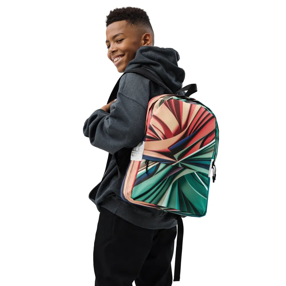 Graphic Grove Abstract All-Over Print Backpack - Vibrant and Stylish product image (9)