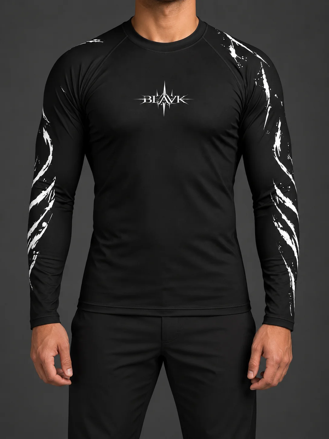 BLAVK NOCTURNE Long Sleeve Compression Shirt product image (1)