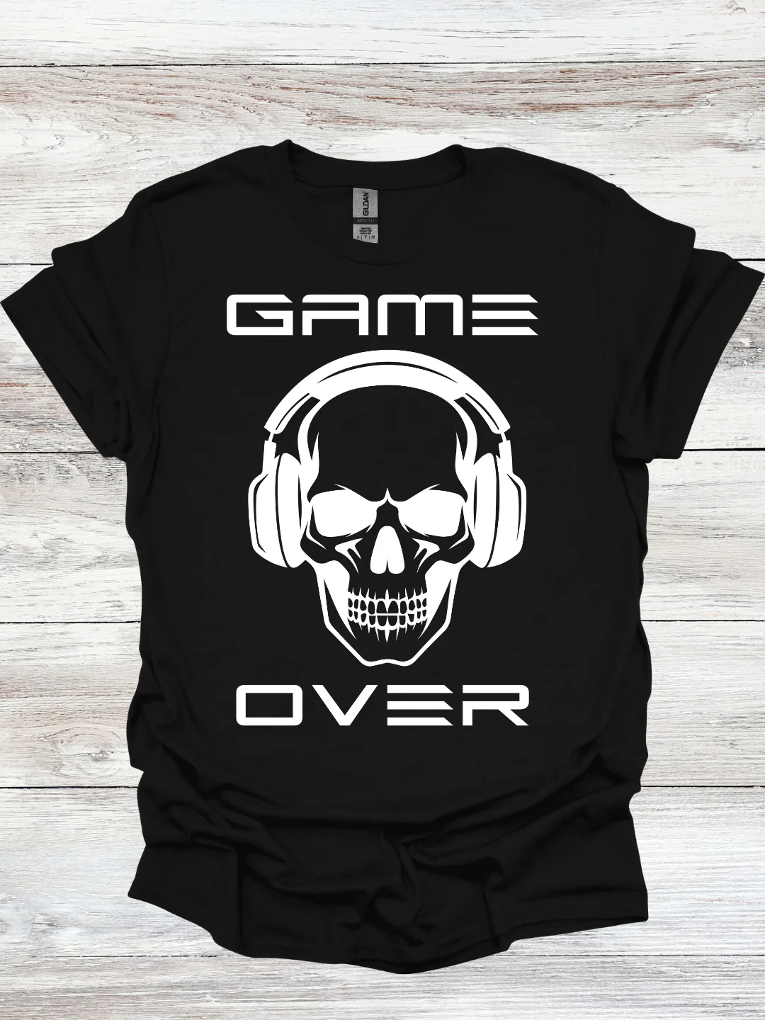 Game Over Skull T-Shirt product image (1)