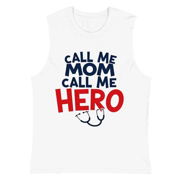 Superhero Mom Muscle Tank product image (2)