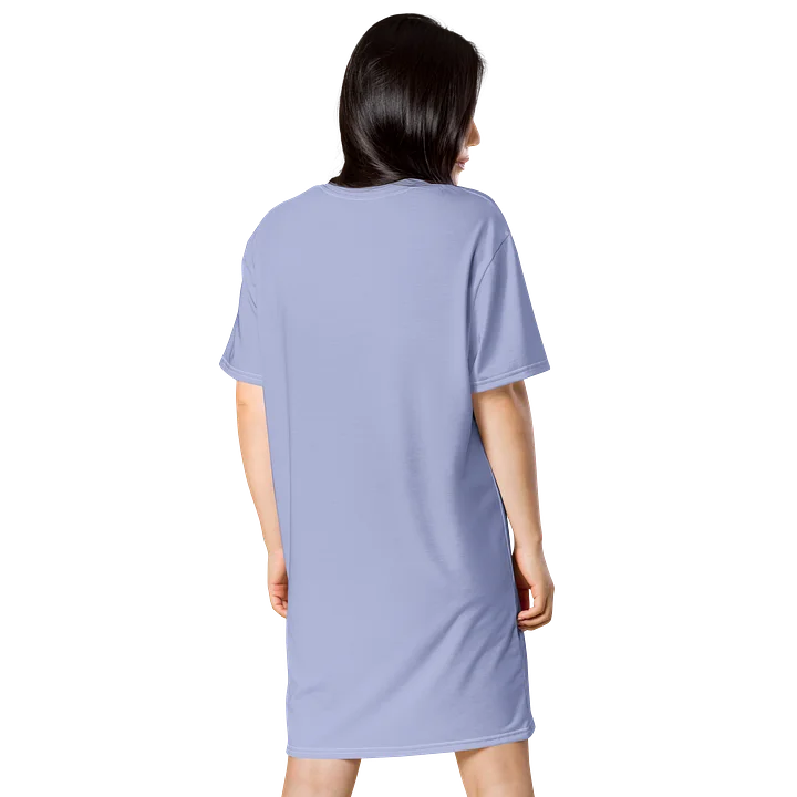 Lavender All-Over Print T-Shirt Dress product image (2)