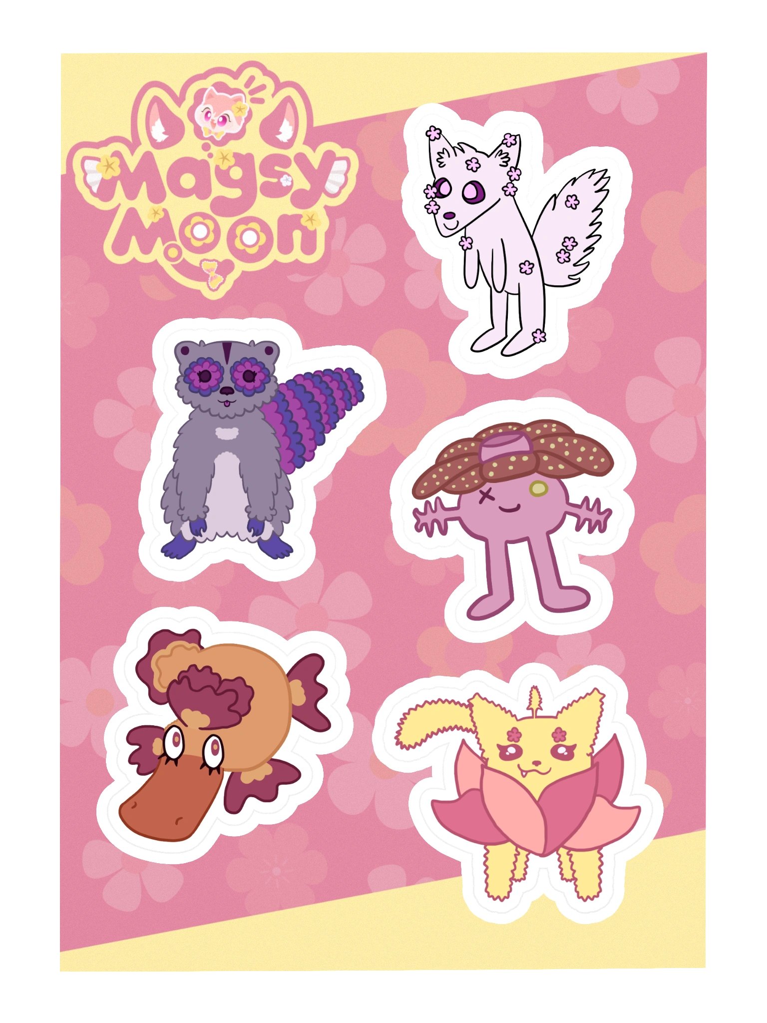 Bloomlings Sticker Sheet Pack B product image (3)