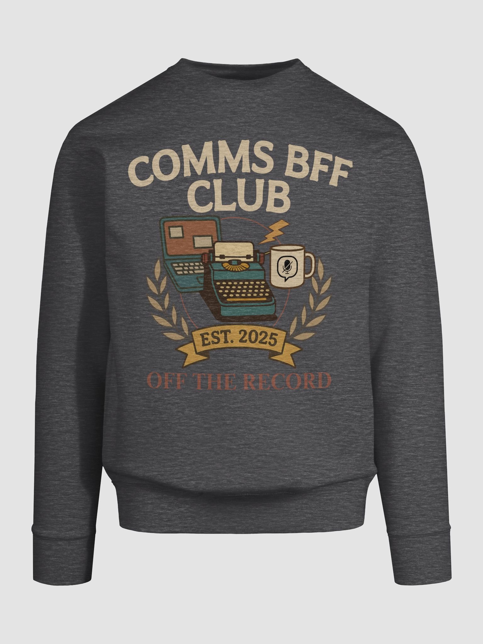 Comms BFF Club Vintage Sweatshirt product image (9)