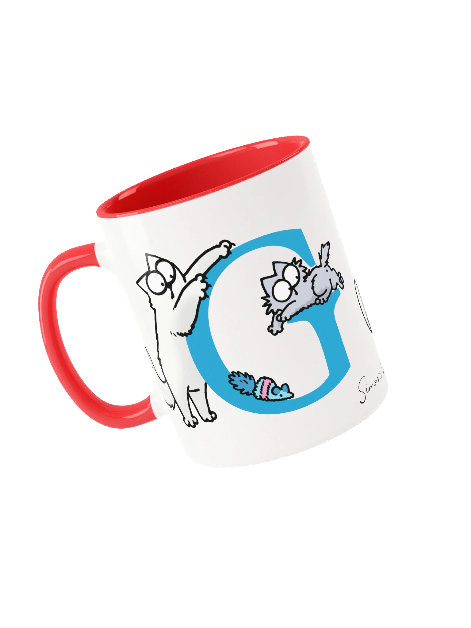 Cat Monogram Mug - G product image (3)