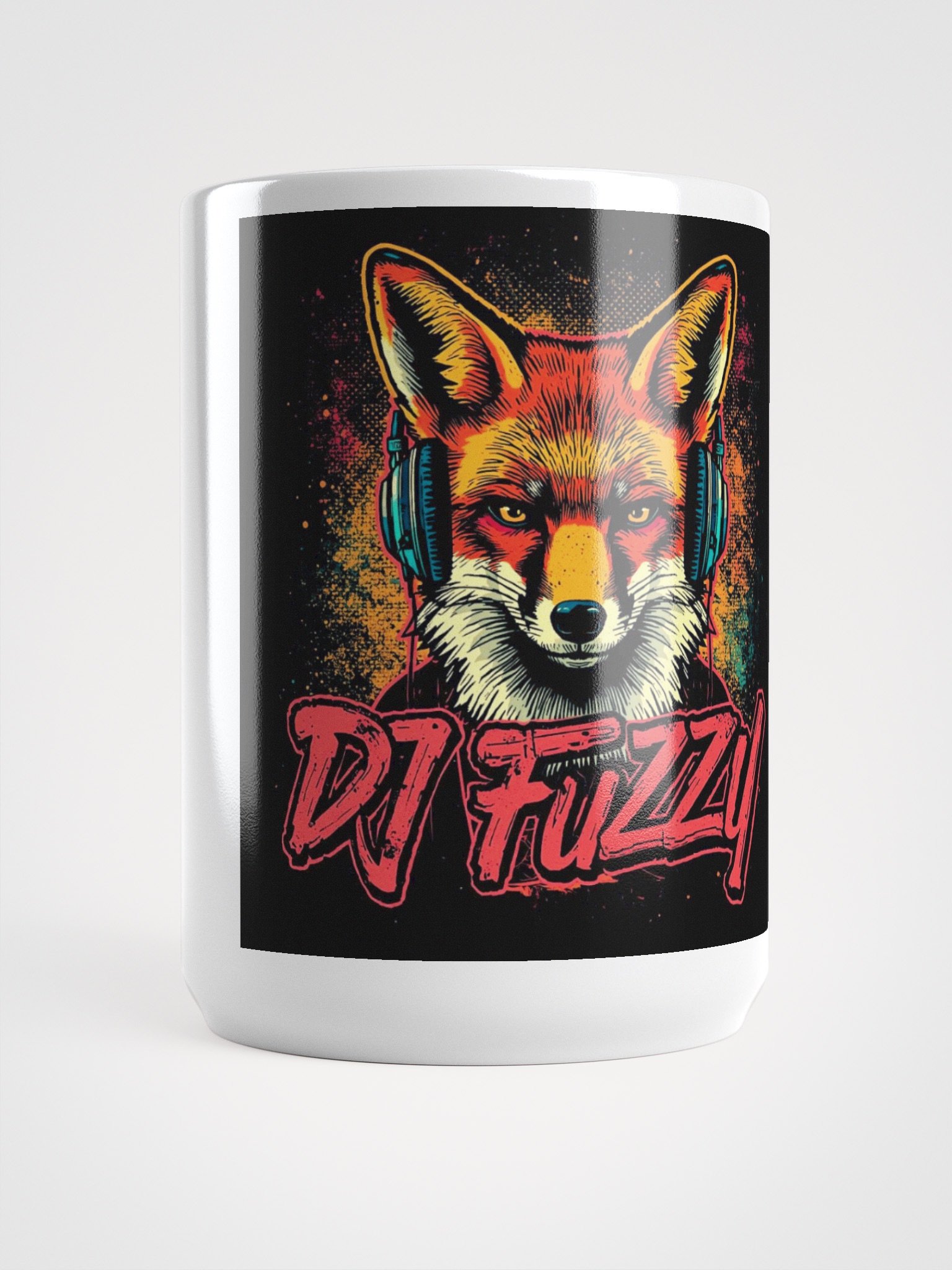 Dj Fuzzy Mug white product image (6)
