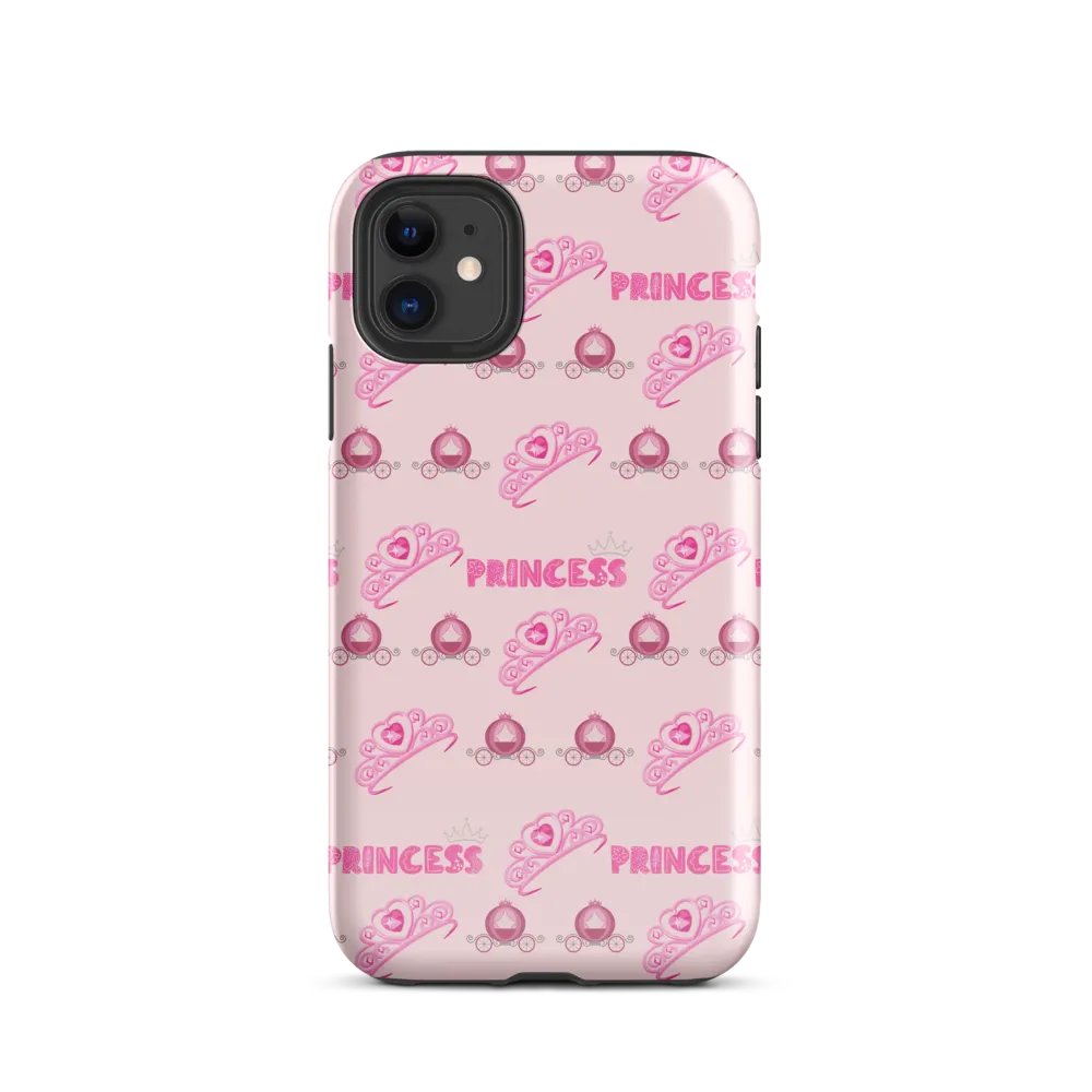 Pink Princess iPhone Tough Case product image (24)
