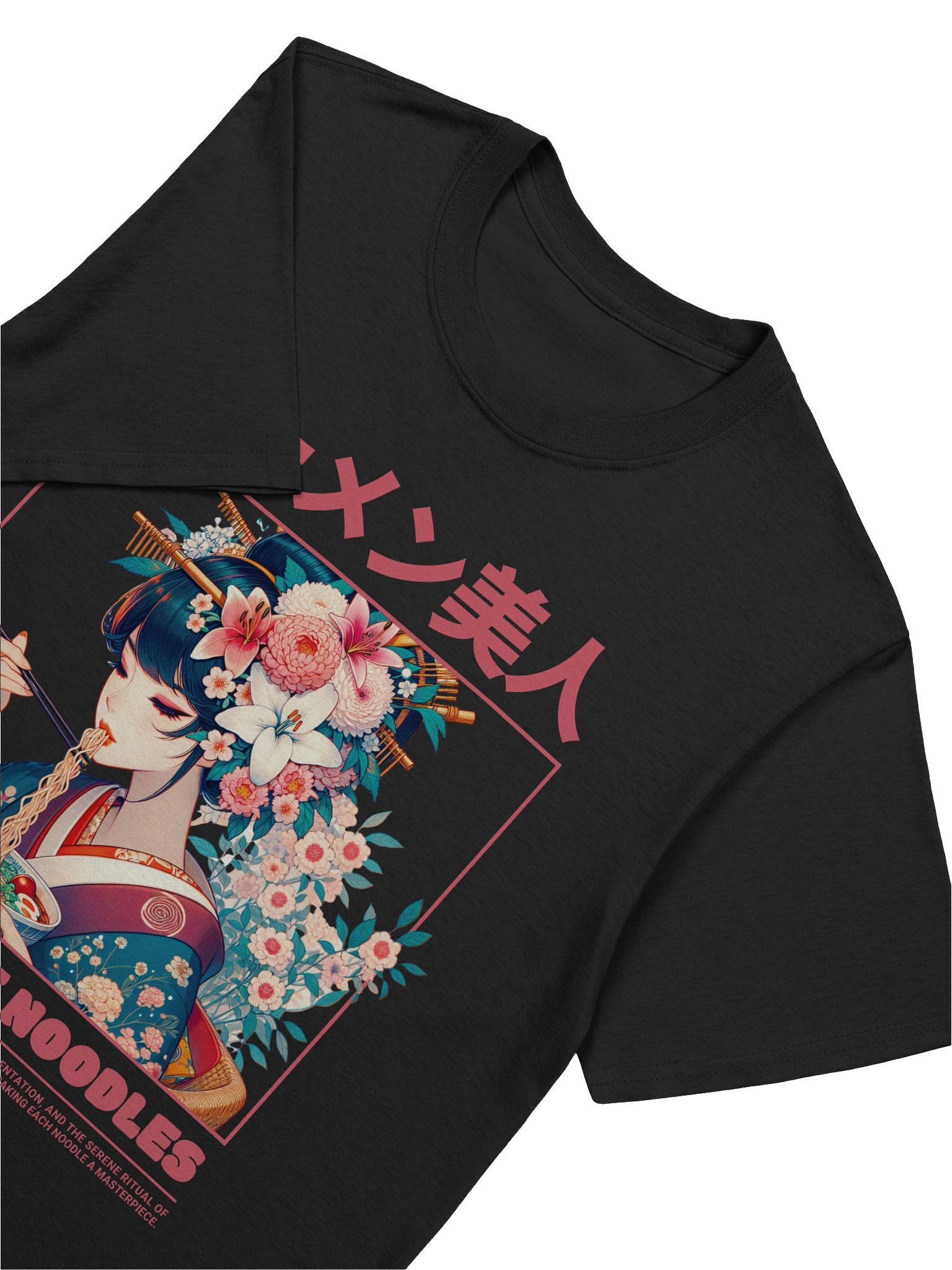 Ramen Art Geisha T-Shirt - Gildan Softstyle product image (5)