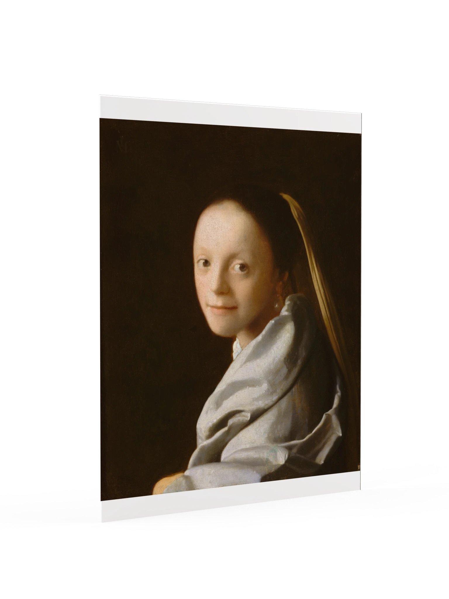 Johannes Vermeer, Study of a Young Woman (c. 1665–1667) Fine Art Print product image (16)