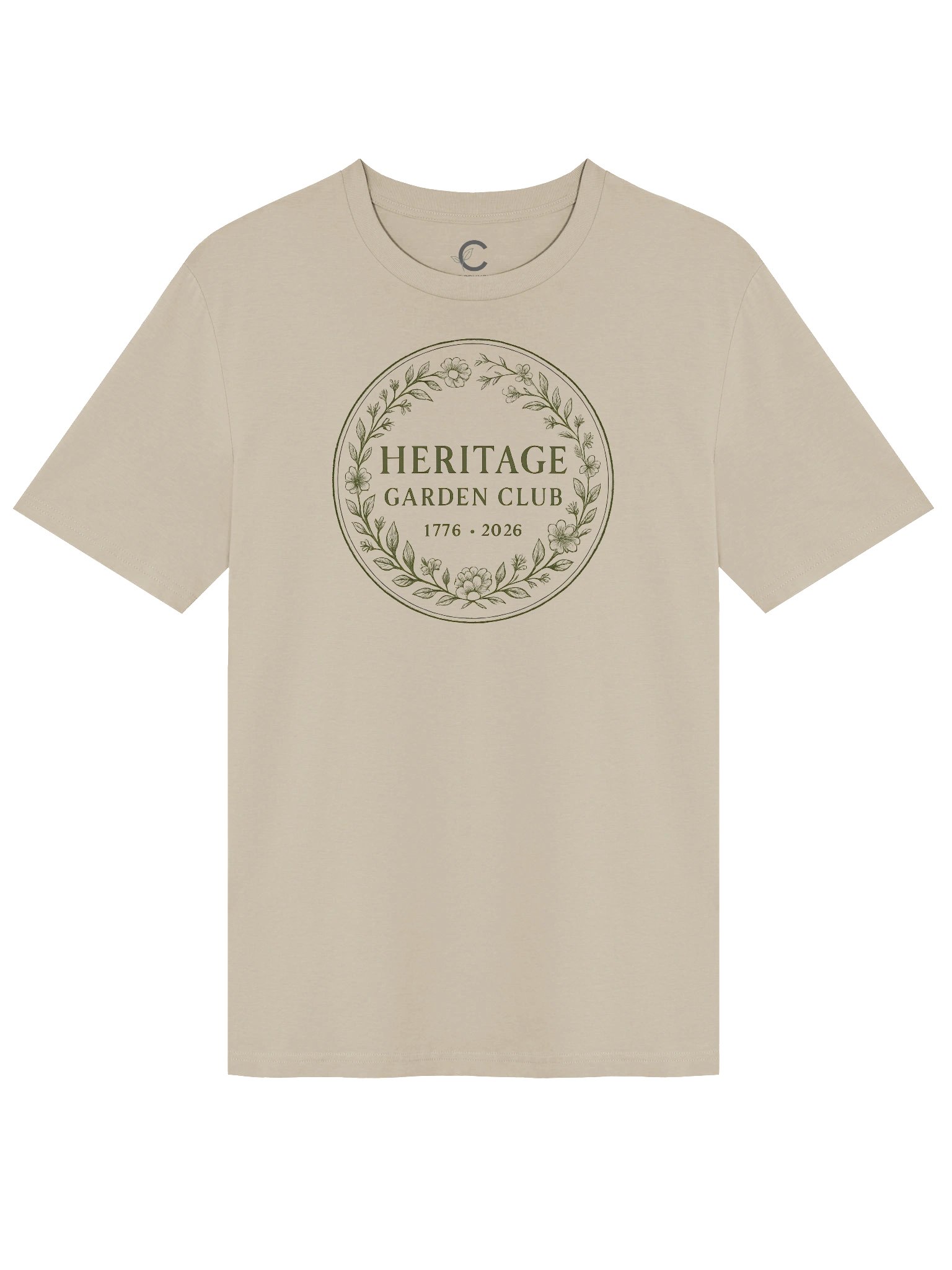 America 250: "Heritage Garden Club" Organic T-Shirt product image (2)