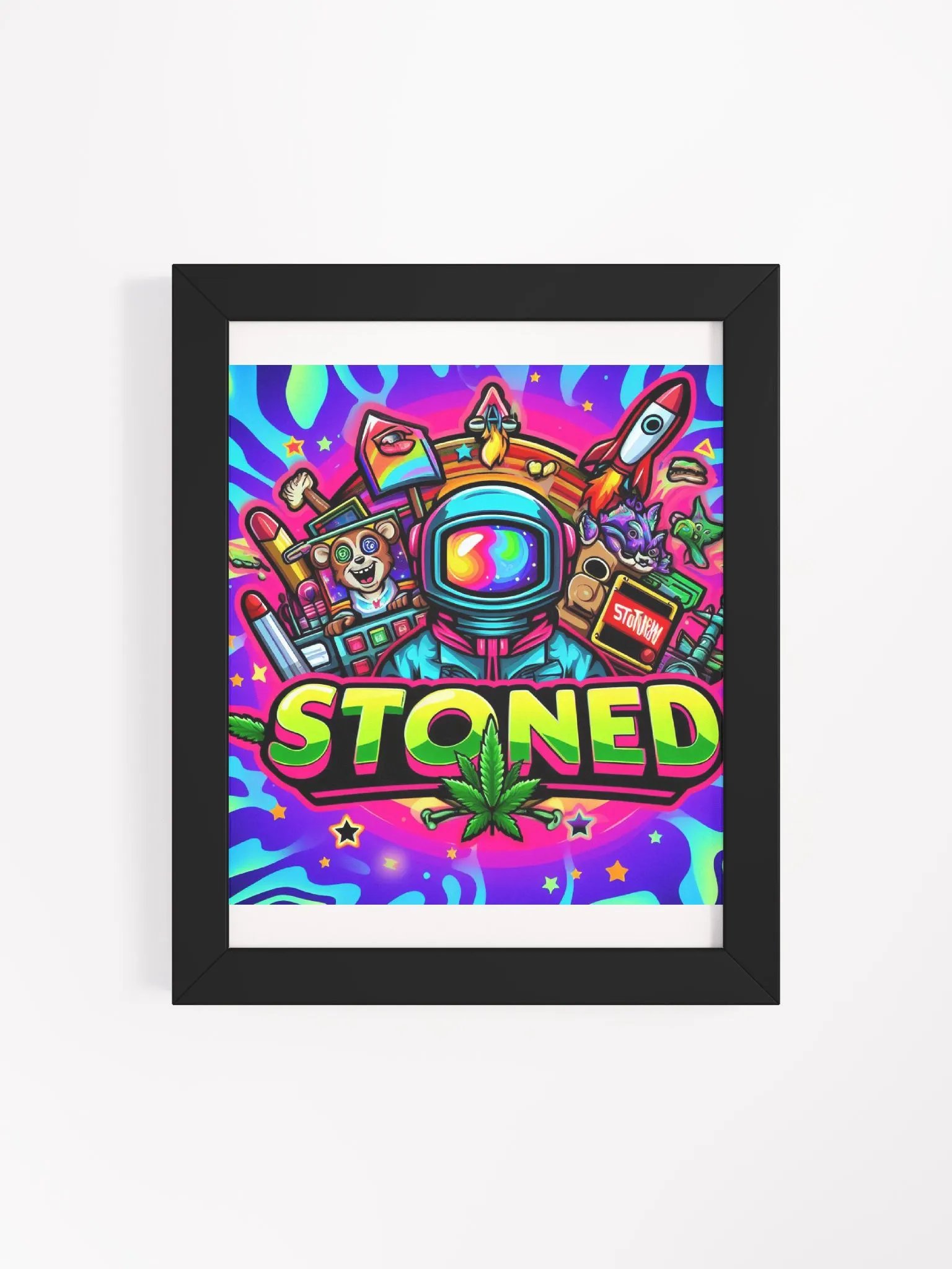 Stoned Gaming Framed Poster product image (120)