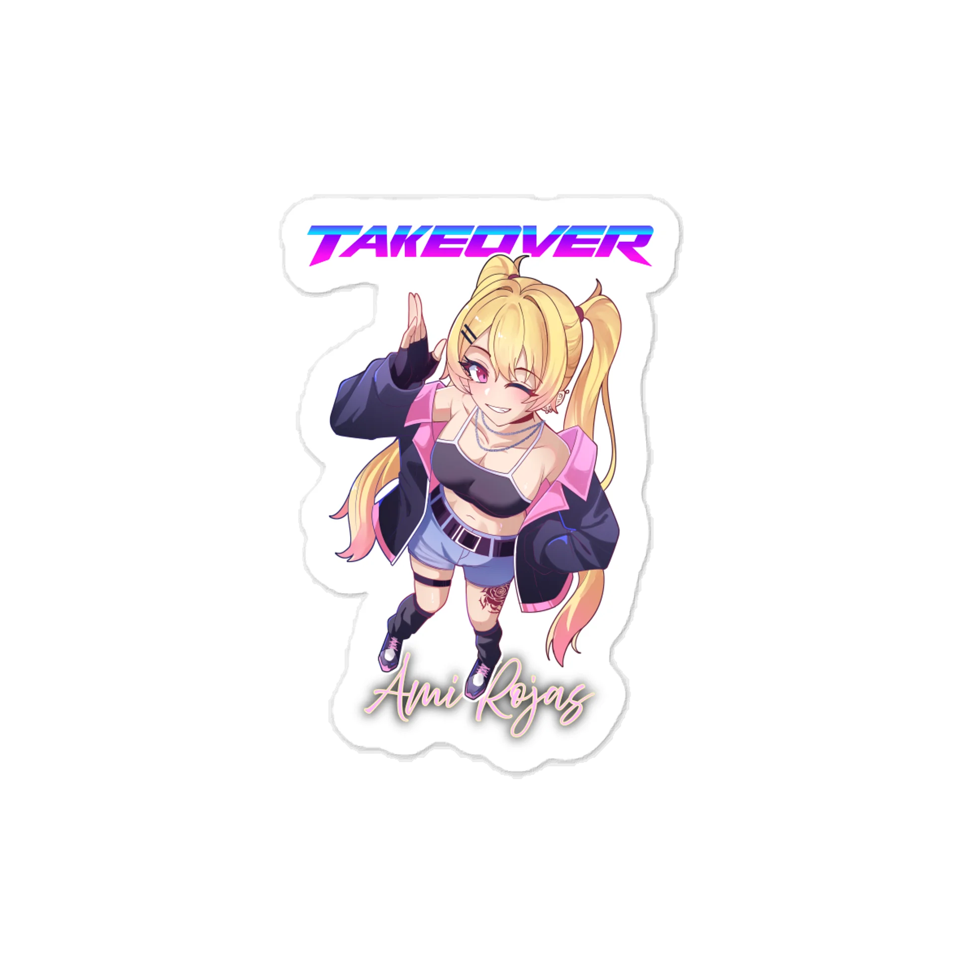 Takeover: Ami Rojas (Vinyl Sticker) product image (1)