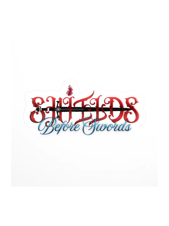 Shields Before Swords Kiss Cut Sticker product image (2)