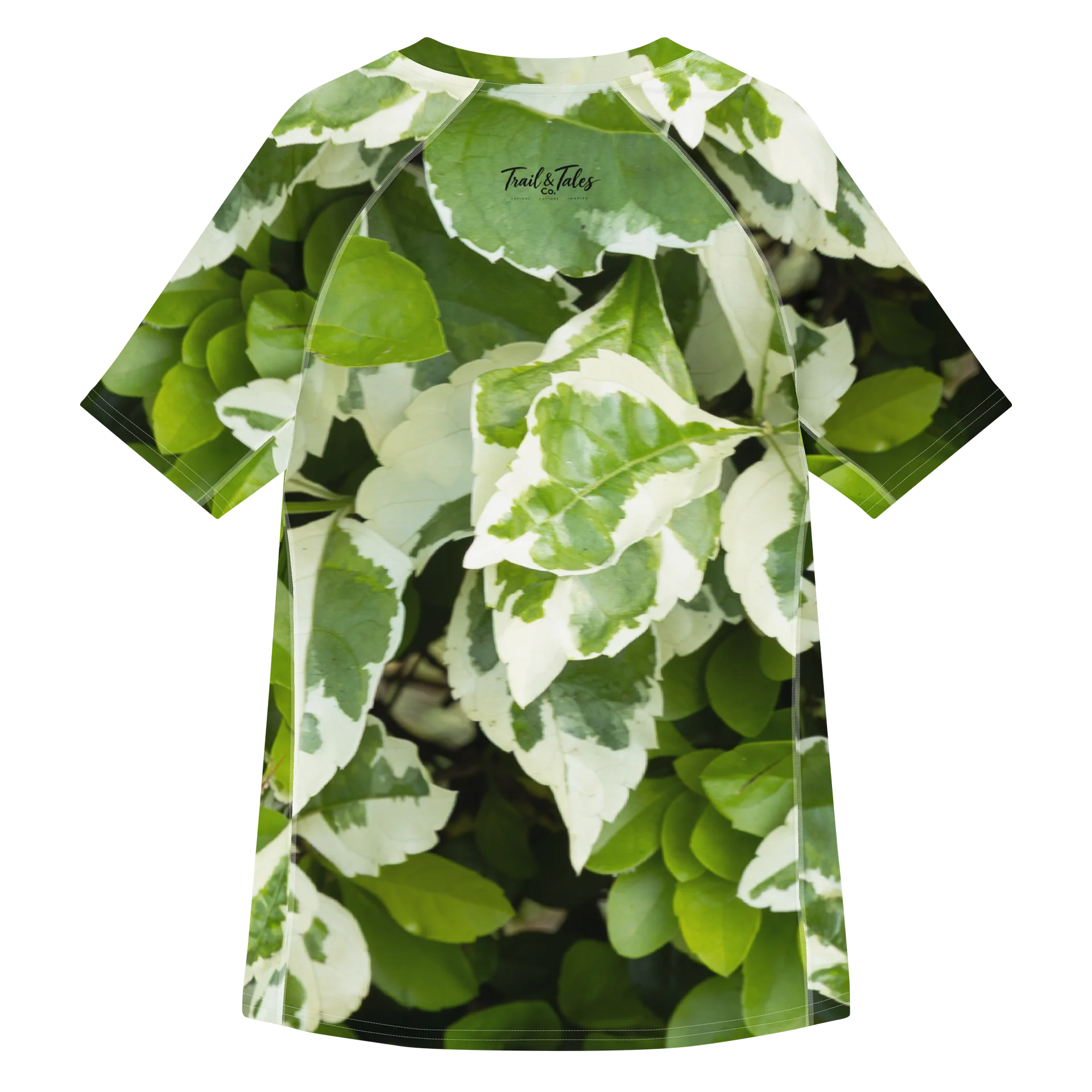 Moss & Parch All-Over Print Men's Recycled Short Sleeve Rash Guard product image (2)