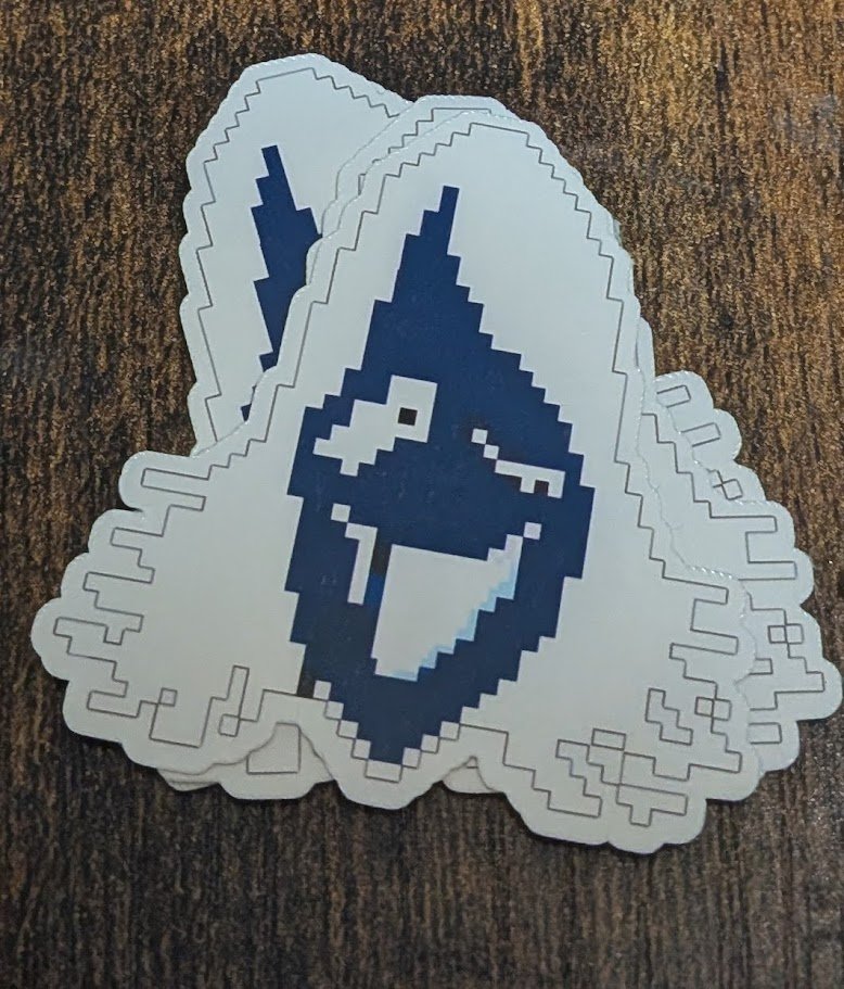 Deltarune Rouxls Wink Sticker product image (1)
