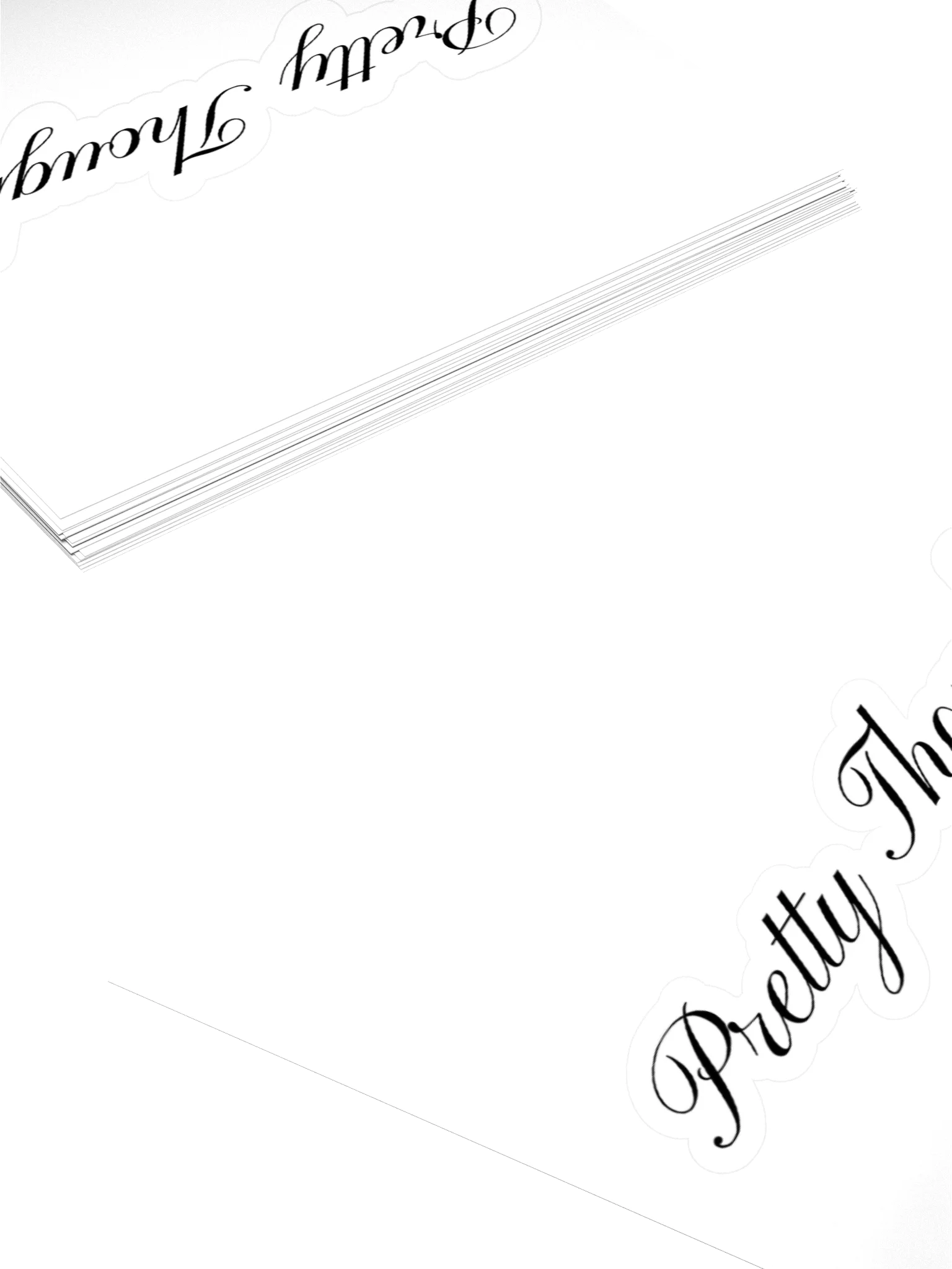 Pretty Thoughts Sticker product image (4)