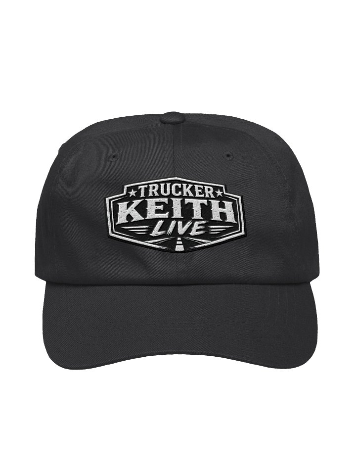 Trucker Keith Live White Shield Logo Dad Hat product image (1)