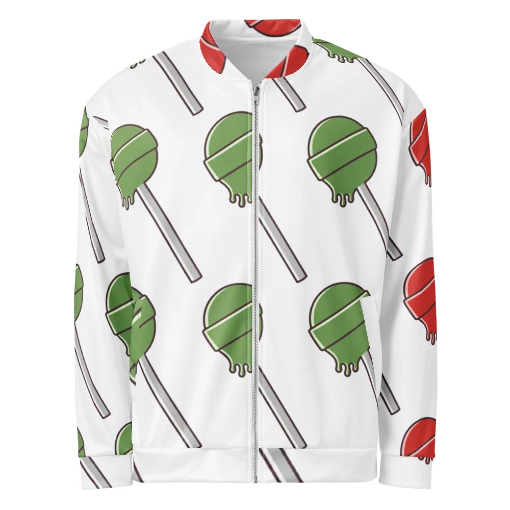 Lollipop Grid All-Over Bomber Jacket product image (6)