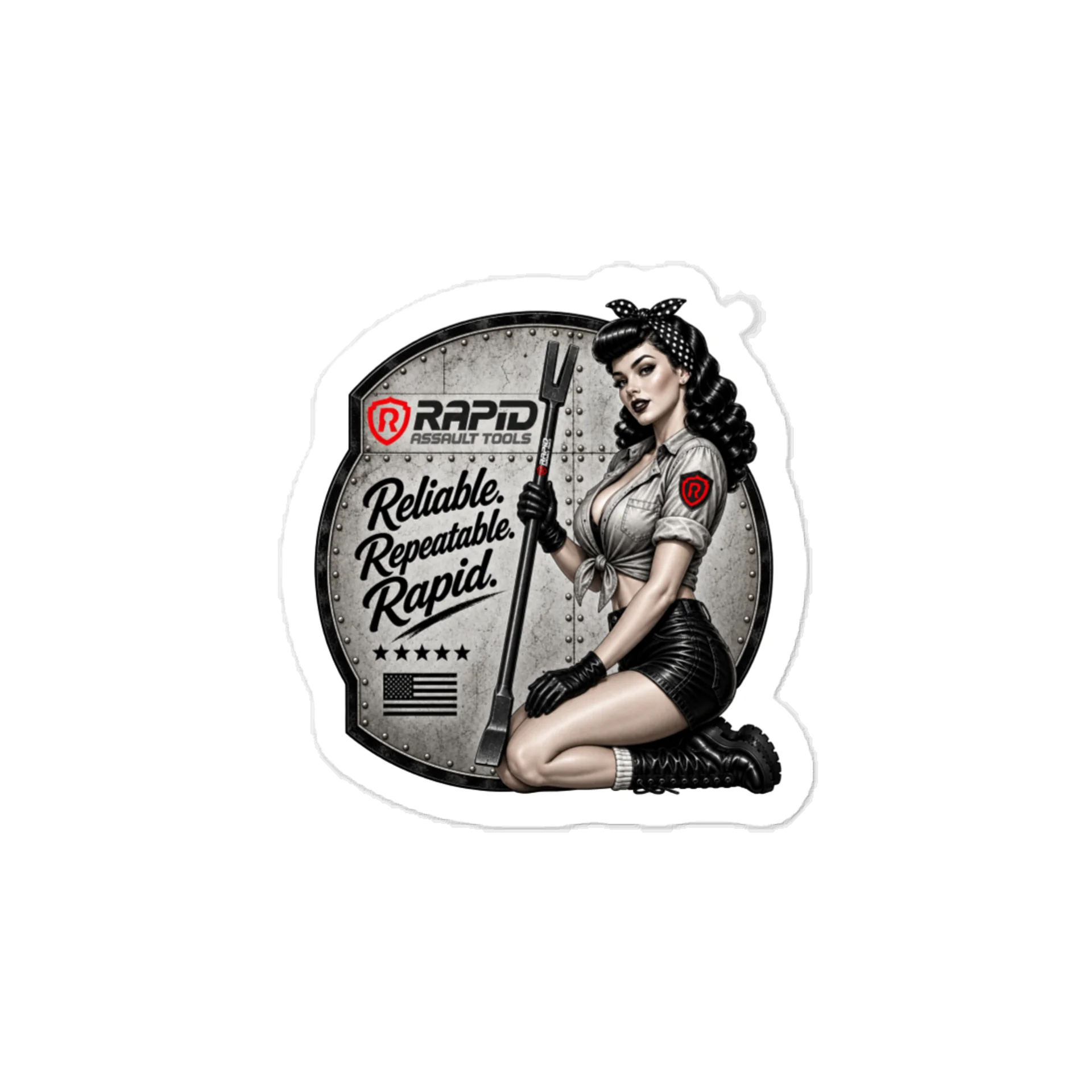 RAT Pin-Up Vinyl Decal product image (1)