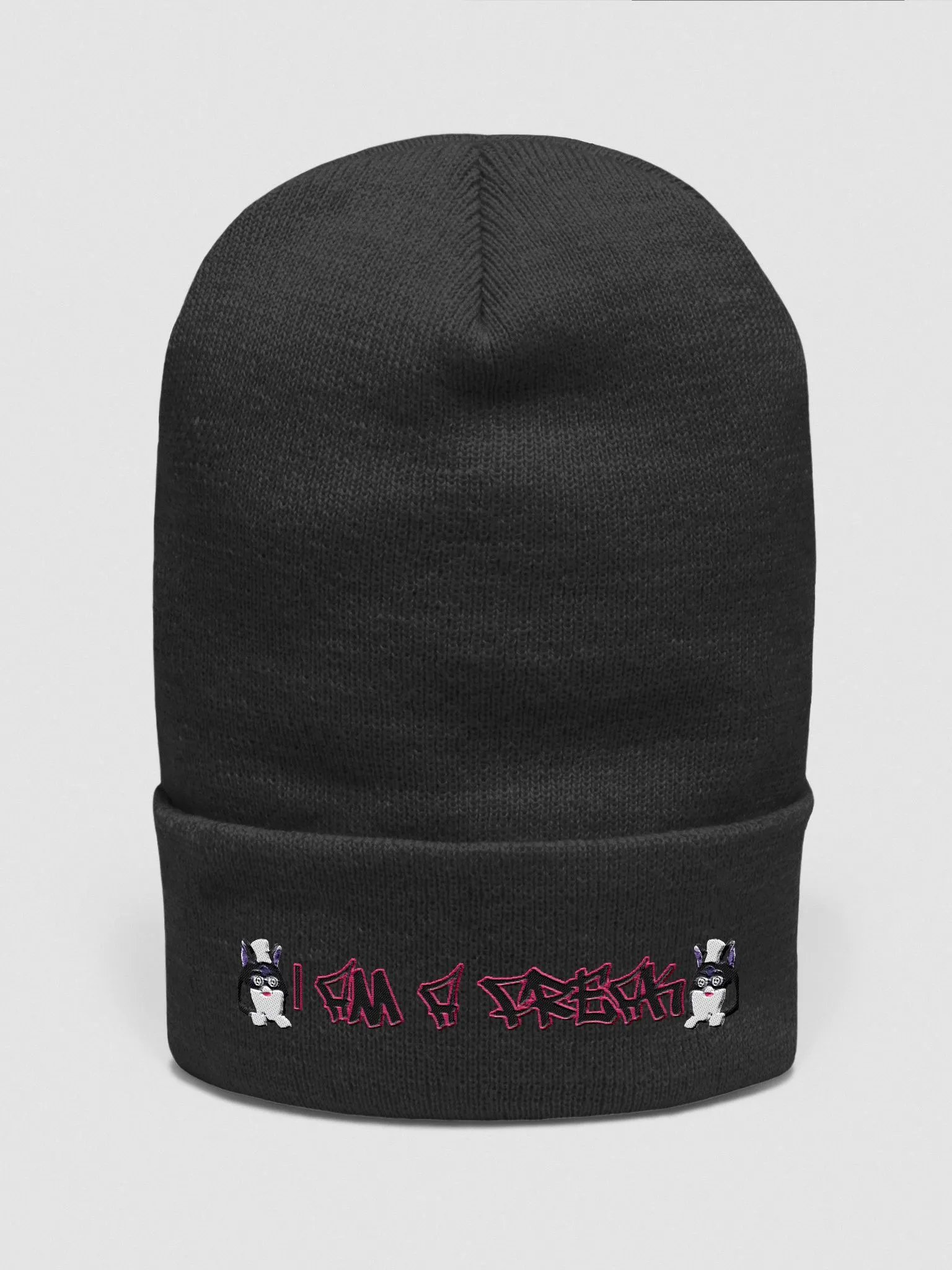 I Am A Freak Beanie product image (1)