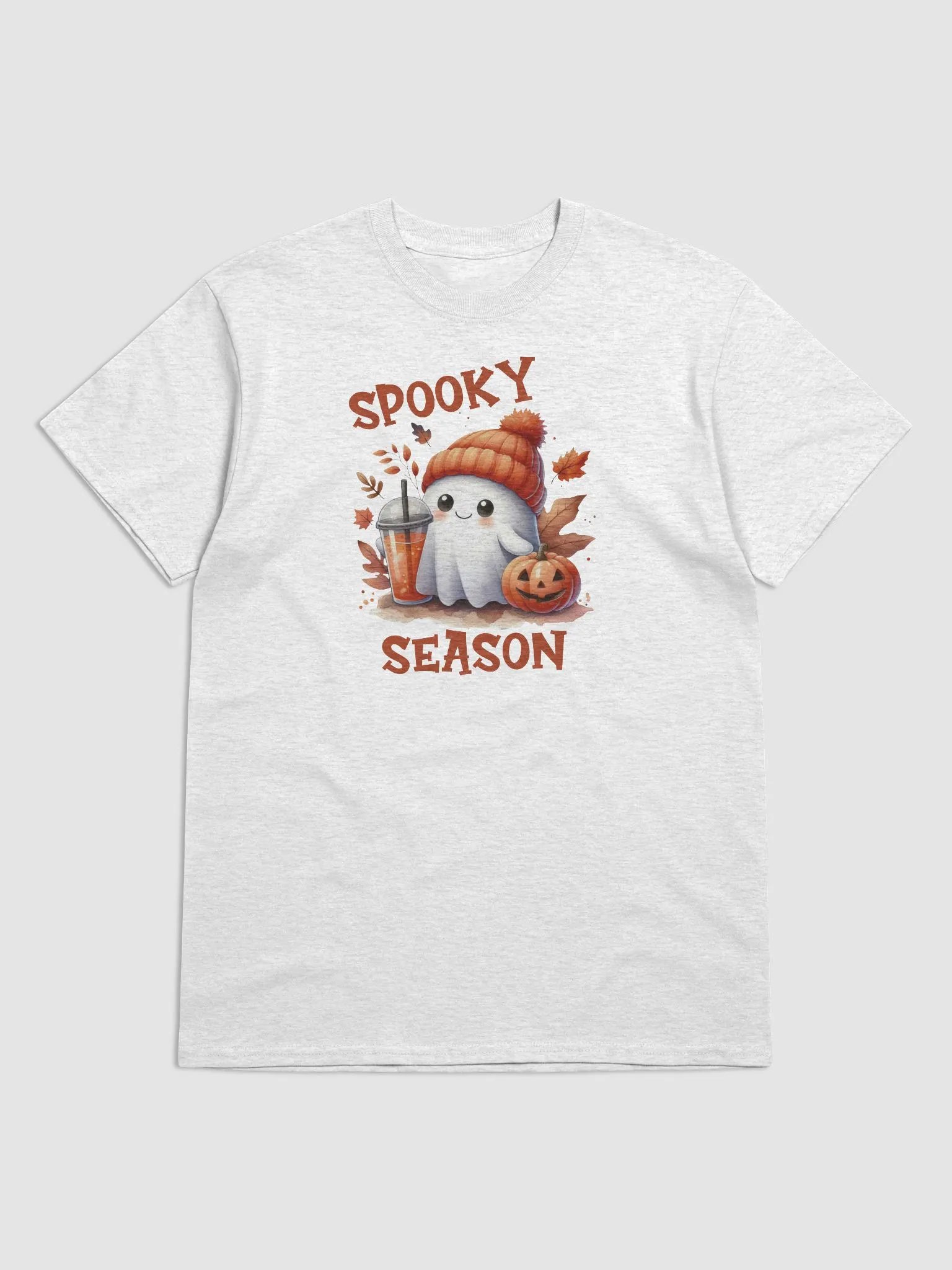 Spooky Season Cute Ghost T-Shirt product image (4)