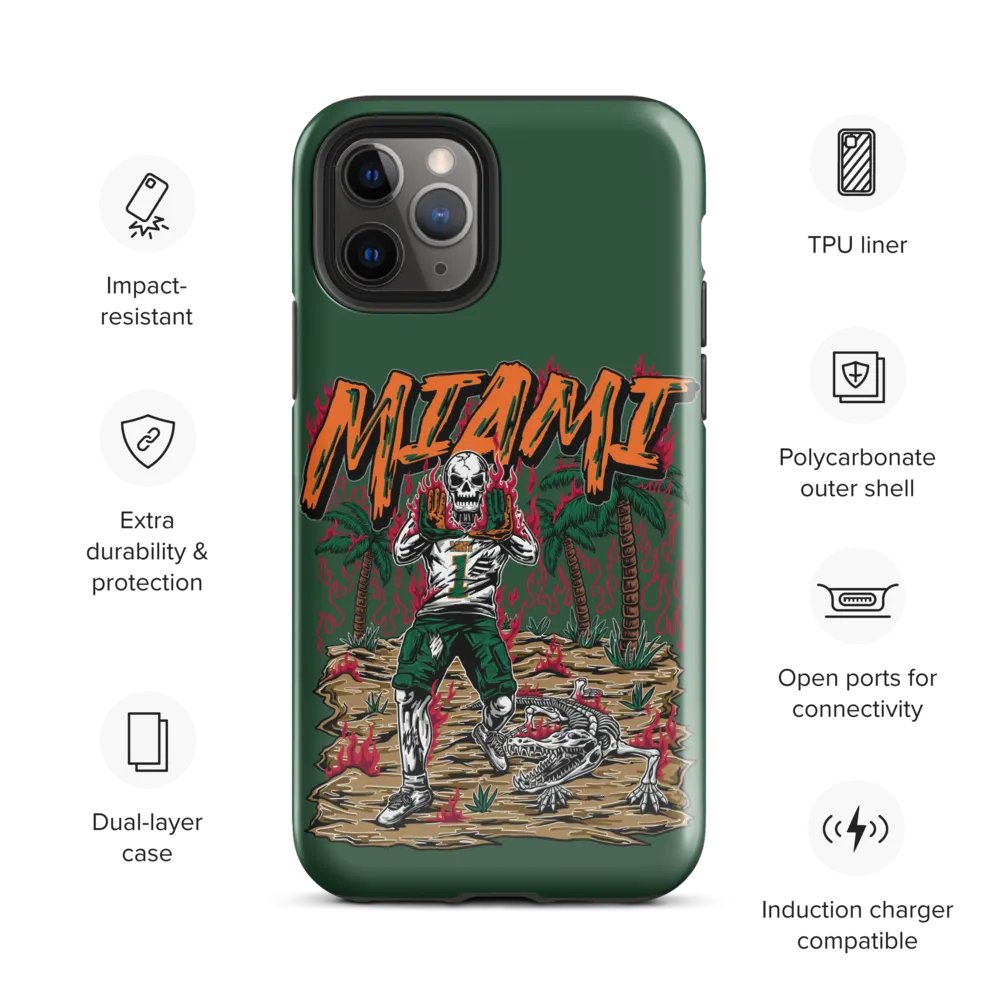 Welcome to Miami Football Phone Case product image (54)