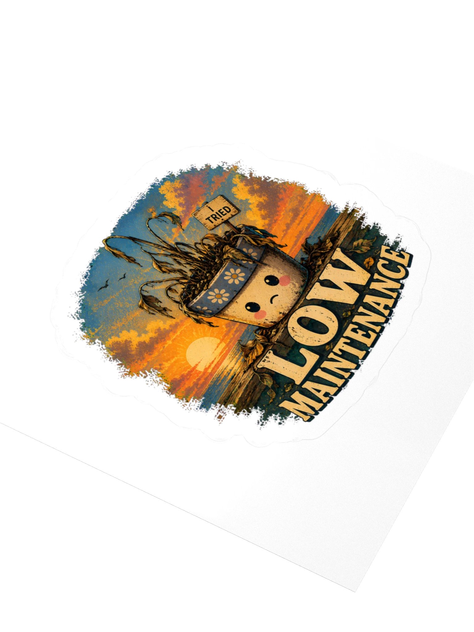 Low Maintenance Sticker product image (3)