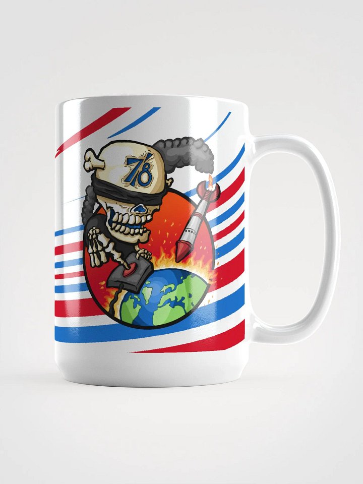 BlindDesecrator Logo White Mug product image (1)
