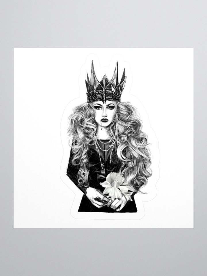 Queen of the Night Kiss Cut Sticker product image (1)