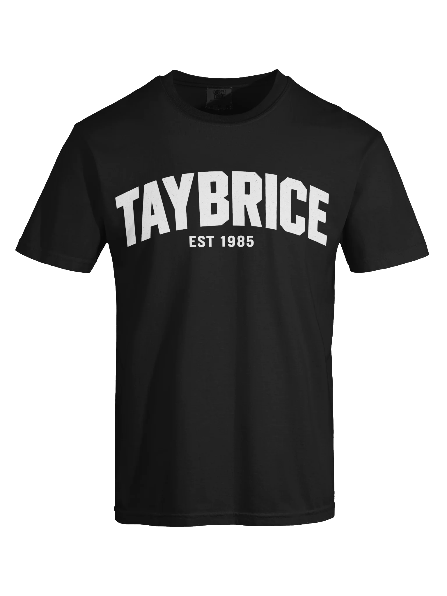 TAYBRICE EST 1985 Tee (white ink) product image (41)