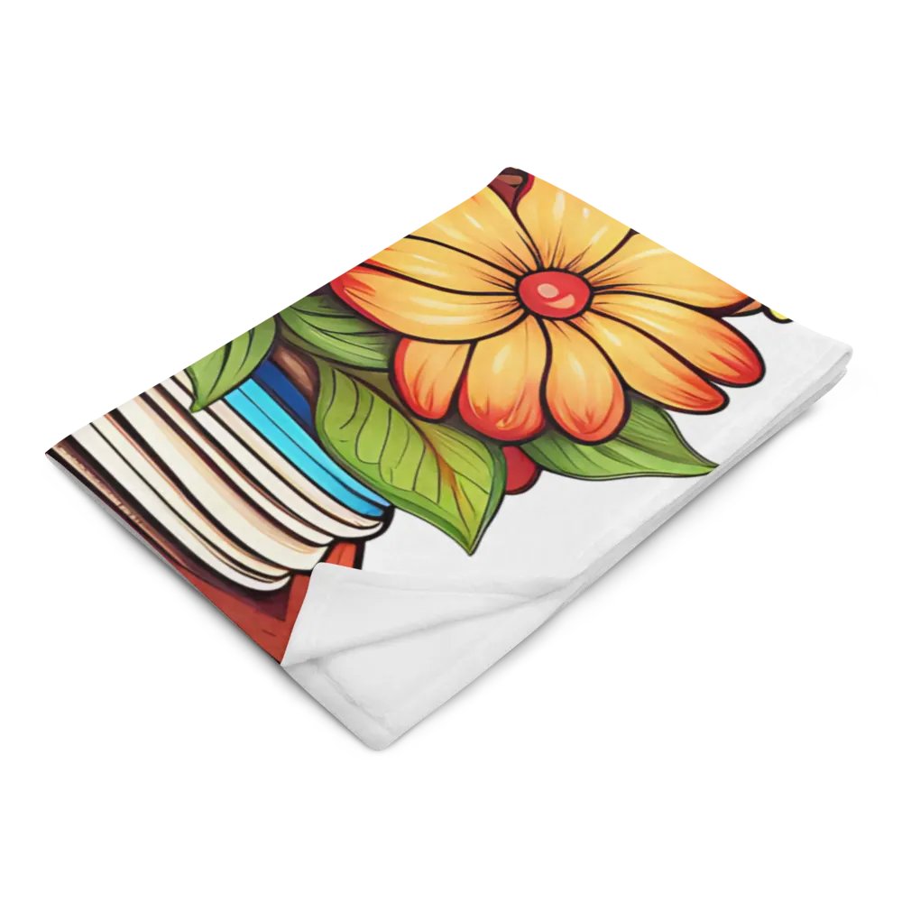 Beautiful Wooden Cross & Floral Throw Blanket product image (14)