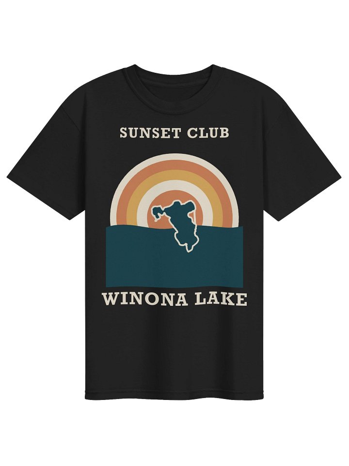 Sunset Club Comfort Colors Tee — Deep Tones