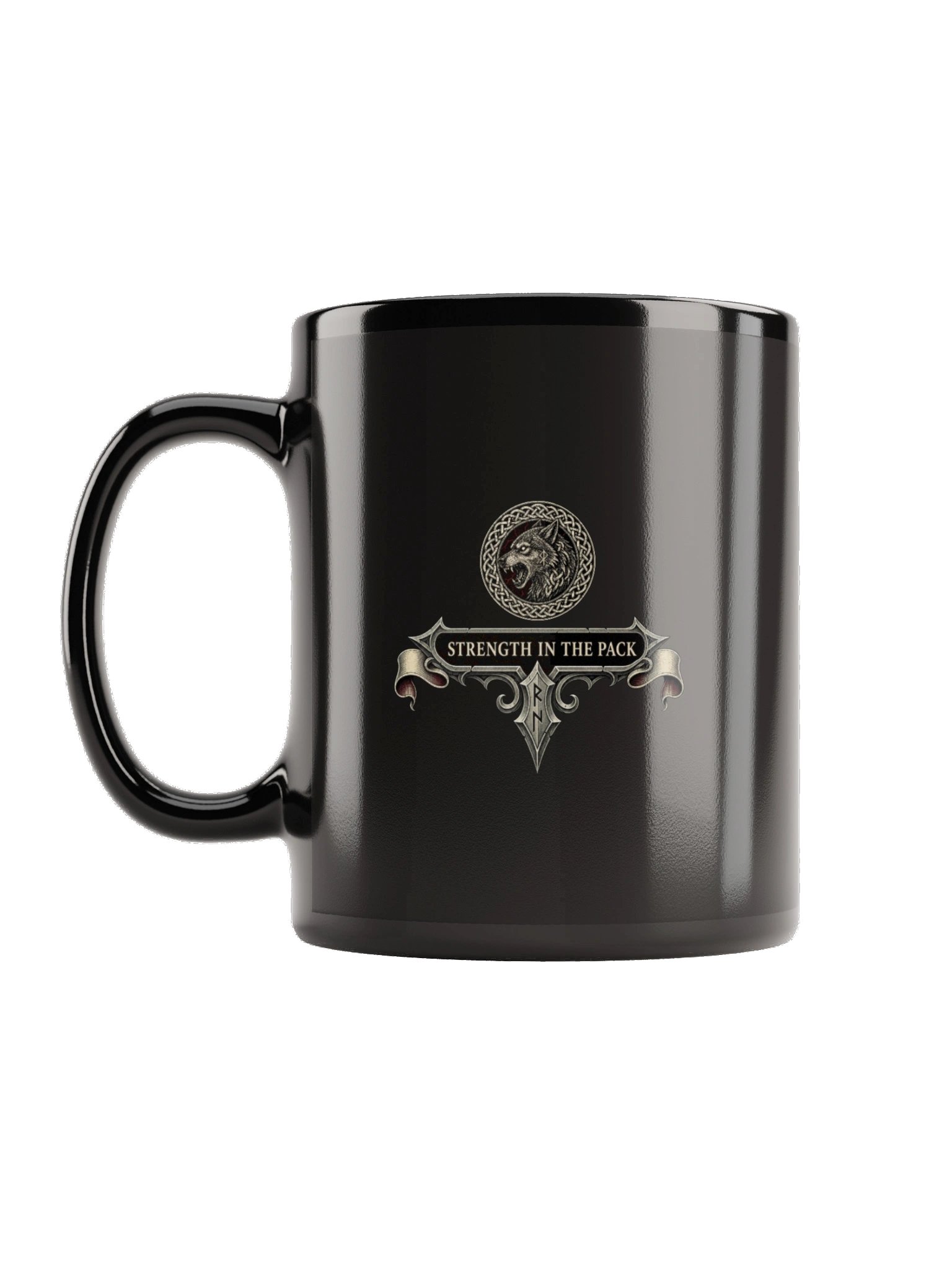 Strength in the Pack Wolf Mug product image (2)