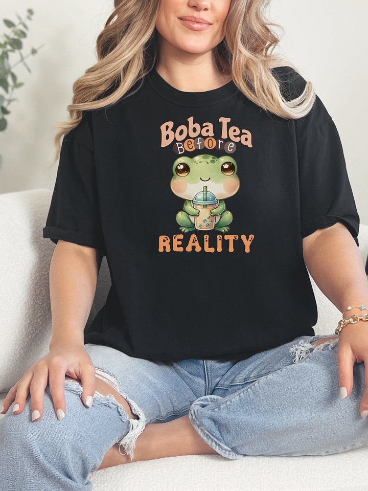 Boba Frog Bliss T-Shirt product image (1)
