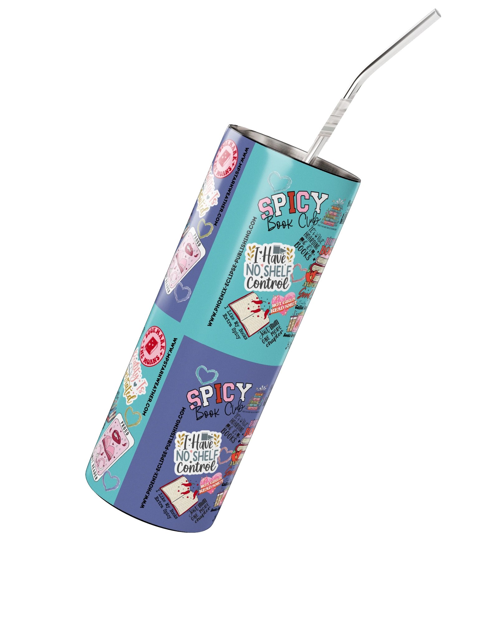 colorblock book tumbler product image (2)