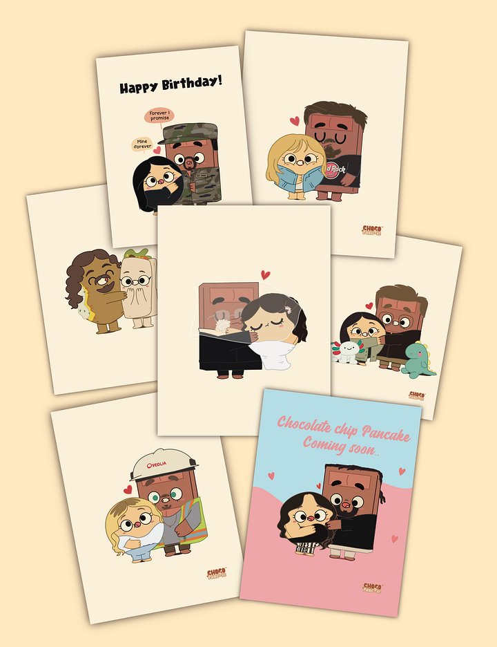Digital Couple Portrait - Simple Background product image (1)