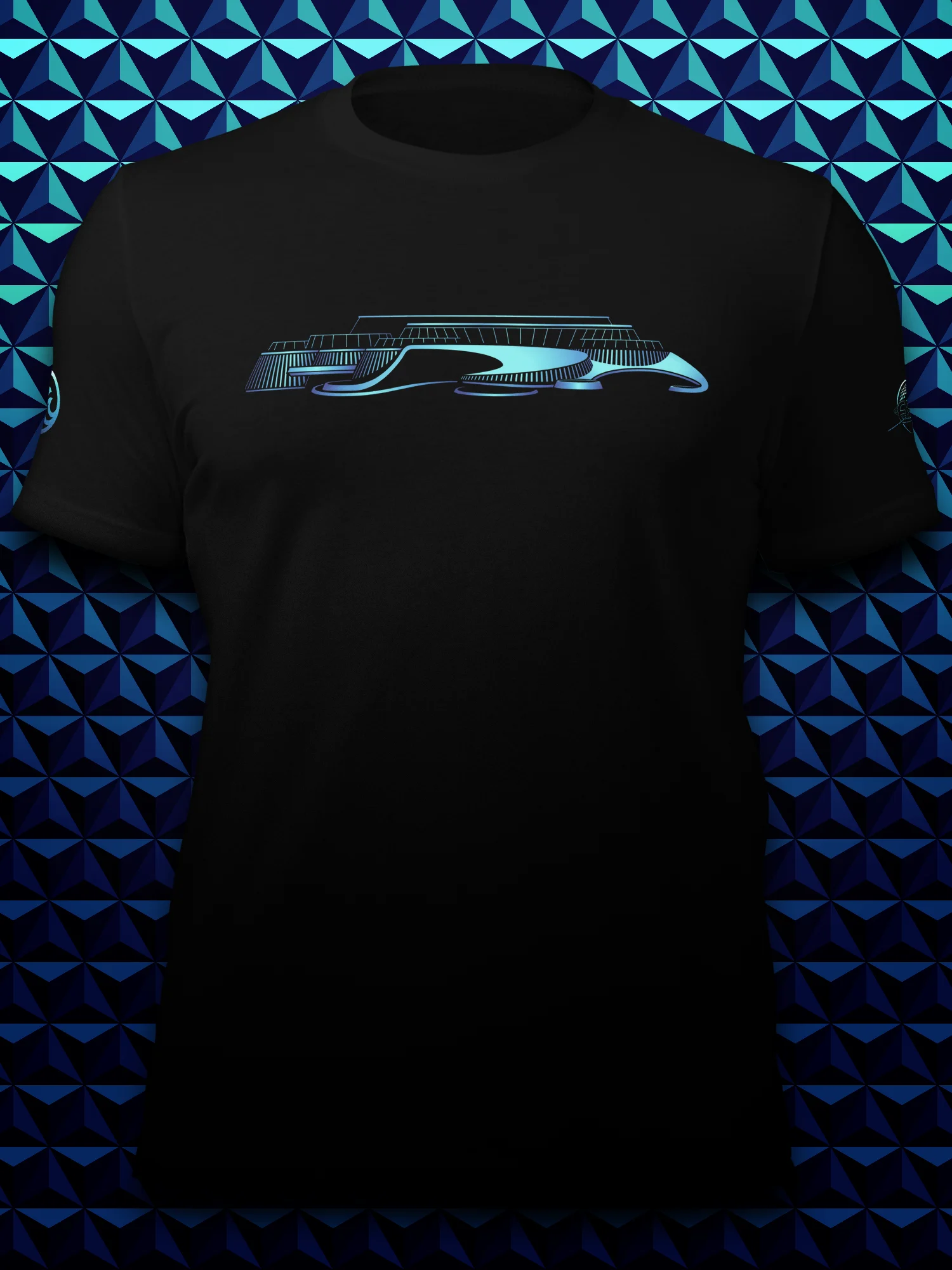 SEAS Line Art Unisex T-Shirt product image (1)