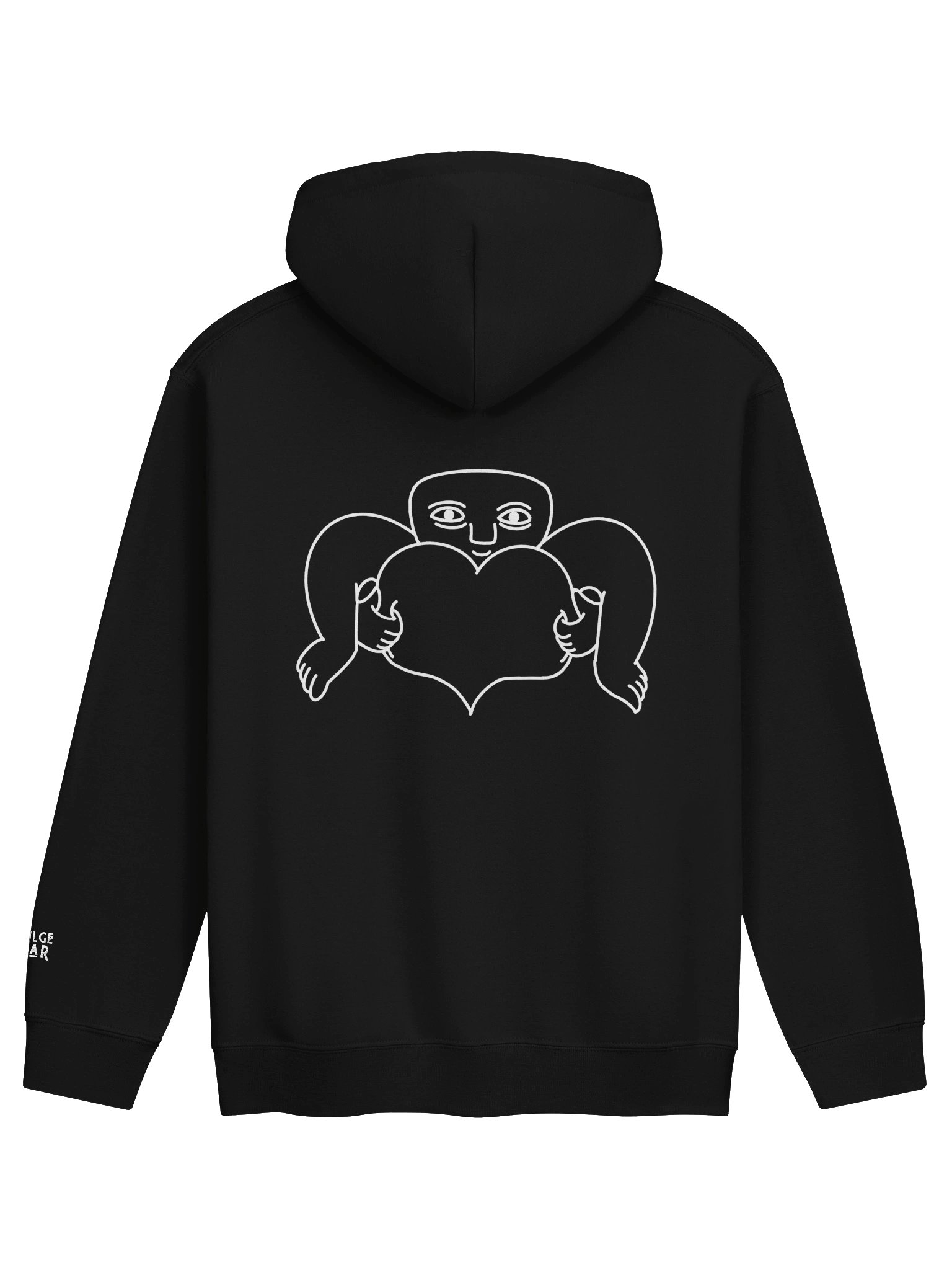 Sheela Claddagh Embroidered Classic Hoodie with Large Back Print product image (2)