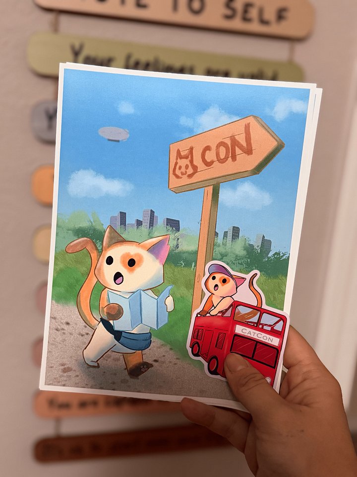 CatCon Sticker/Print bundle product image (1)
