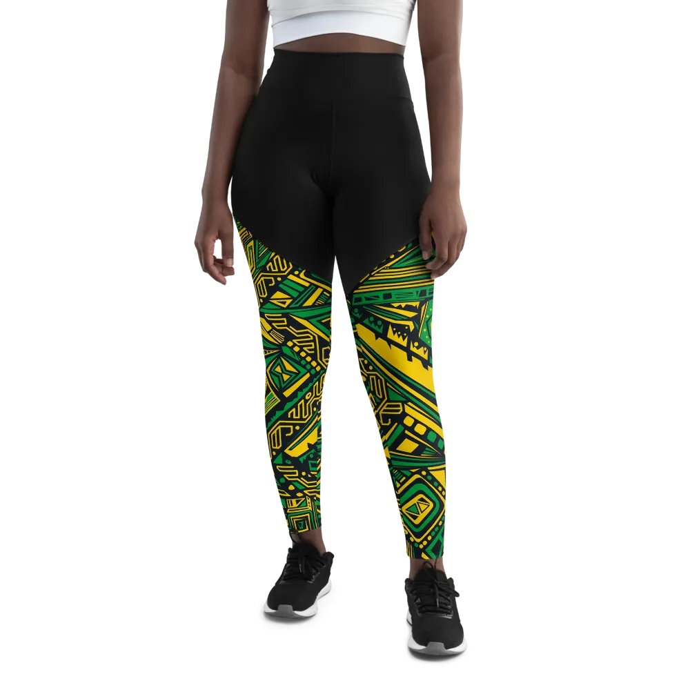 JAMAICA AZTEC PRINT LEGGIGS product image (11)