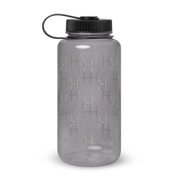 Pisces, Guided by the Stars Glyph Only, Water Bottle product image (1)